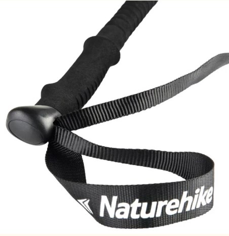 4.Палки треккинговые, алюминиевые, ST01, черные, для ходьбы (2 шт.)