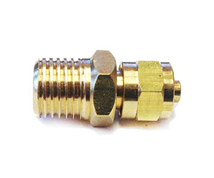 Штуцер 1/8" (папа) под гибкую трубку