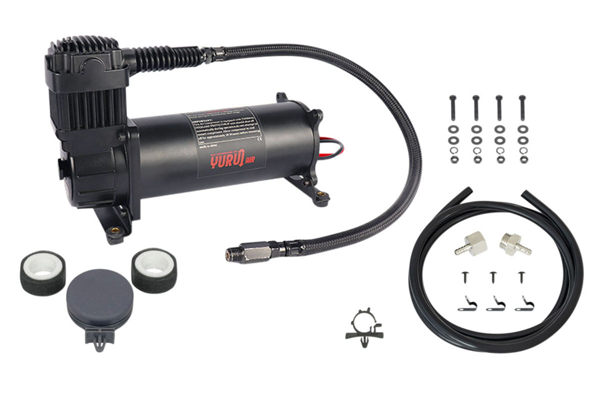 Компрессор автомобильный стационарный 12V YURUI 50 л/мин 13,6 атм