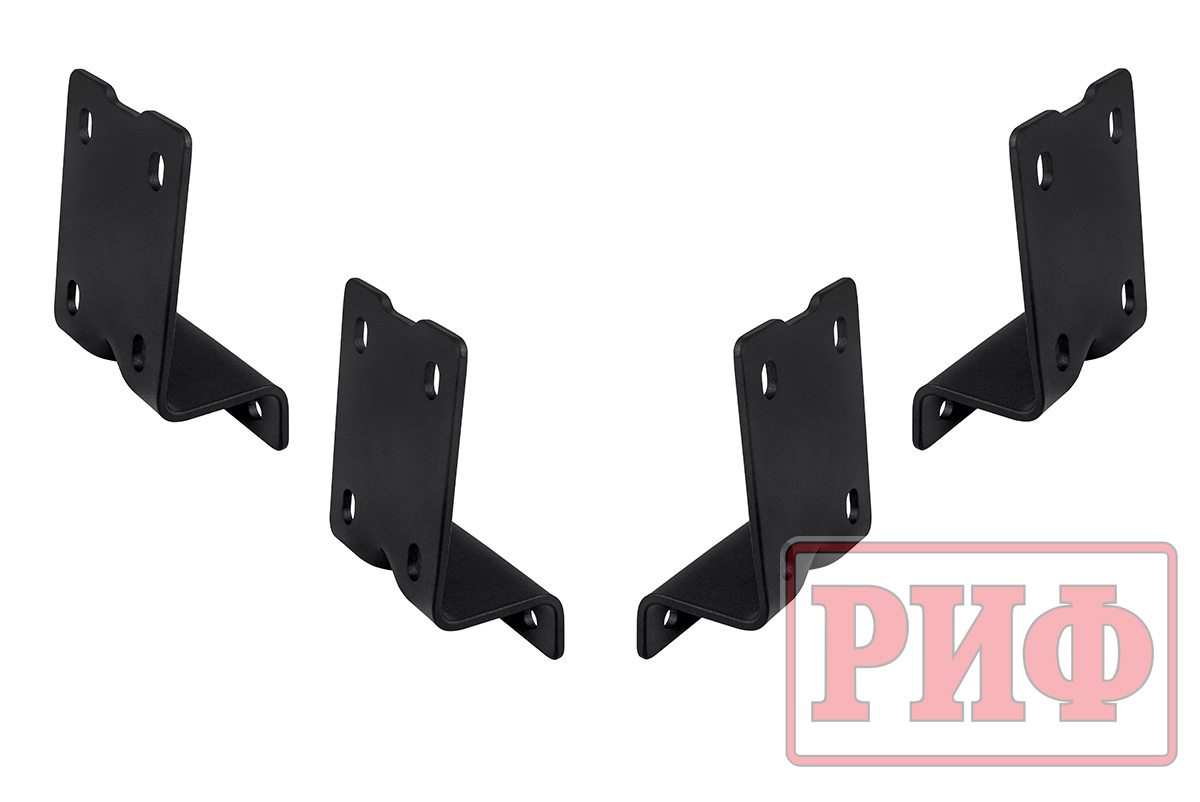 Кронштейны для крепления маркизы (крепежный размер от 61 до 69 мм) к алюминиевому багажнику (платформе) РИФ