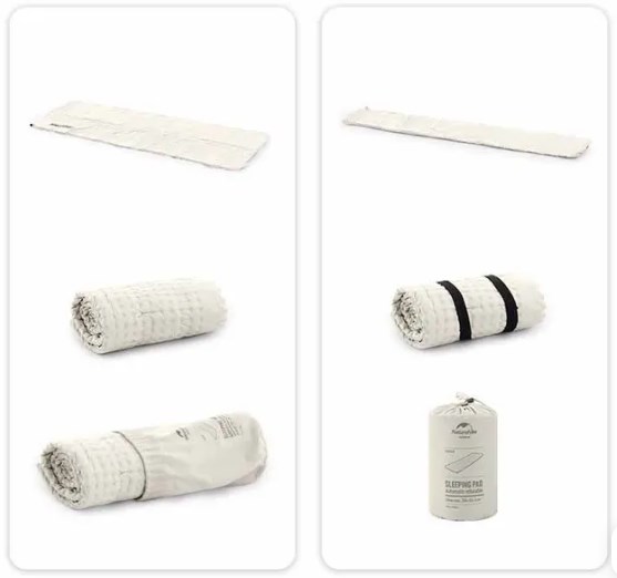 Коврик самонадувающийся Naturehike, 200x65x3 см, синий