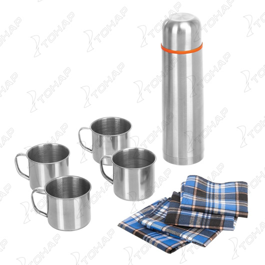 2 Набор для пикника на 4 персоны HELIOS, с термосом