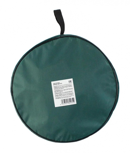 Ведро TOURIST «Дружба» складное 13 л, в чехле, зеленое