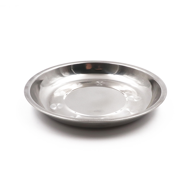 Тарелка "СЛЕДОПЫТ" нержавеющая сталь, d 19 см