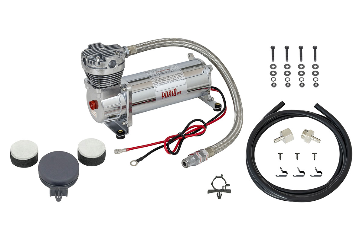 Компрессор автомобильный стационарный 12V YURUI 56 л/мин 13,6 атм