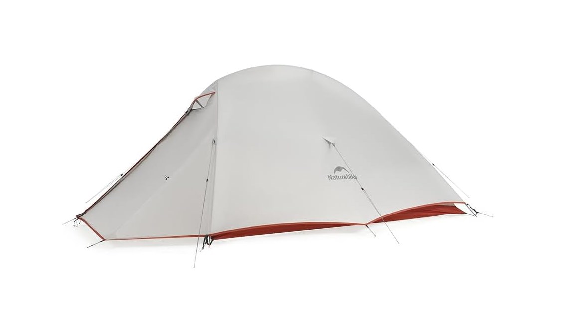 Палатка Naturehike Cloud Up Pro Si 2-местная, алюминиевый каркас, серая