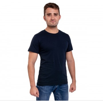 Комплект футболок HELIOS 2 шт., цв.темно-синий/серый меланж р.46 Комплект футболок HELIOS 2 шт., цв.темно-синий/серый меланж р.46