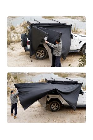 92 Маркиза автомобильная Wild Land веерная 2,4х2,2 м (правая)