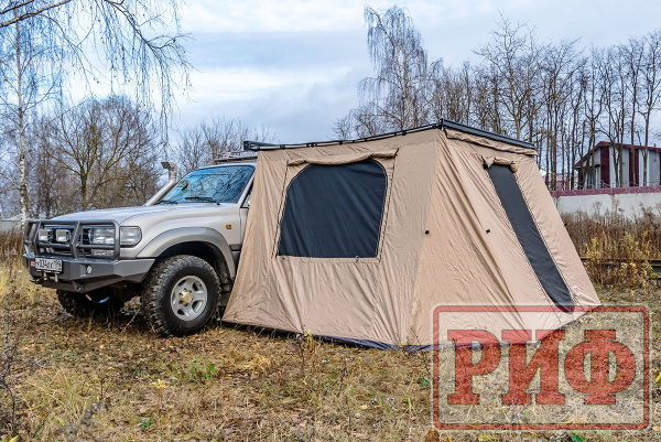 3 Стенки к автомобильной маркизе РИФ 2.0Х2.5 м