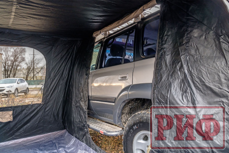 Стенки к автомобильной маркизе РИФ 2.0Х2.5 м Black Out