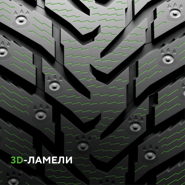 Шина IKON Tyres Character Ice 8 SUV 265/70 R16 112T (Nordman 8 SUV) шипованные