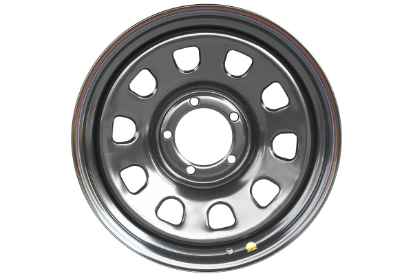 Диск усиленный для УАЗ, ГАЗ Соболь, RAM (Dodge) 1500 стальной черный 5x139,7 8xR18 d110 ET+15