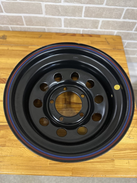 Диск усиленный УАЗ стальной черный 5x139,7 8xR15 d110 ET-19
(уценка)