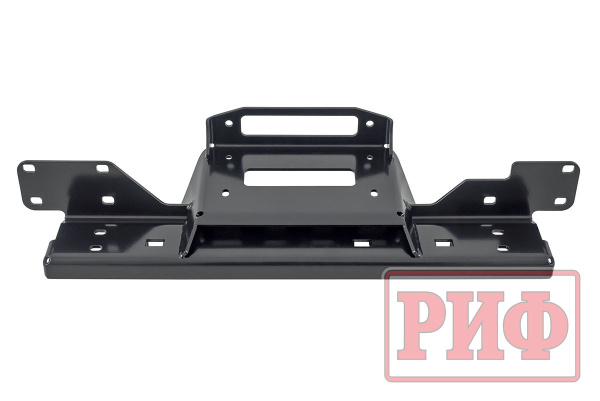 Площадка РИФ под лебёдку в штатный бампер Toyota Hilux 2020+ Black Onyx