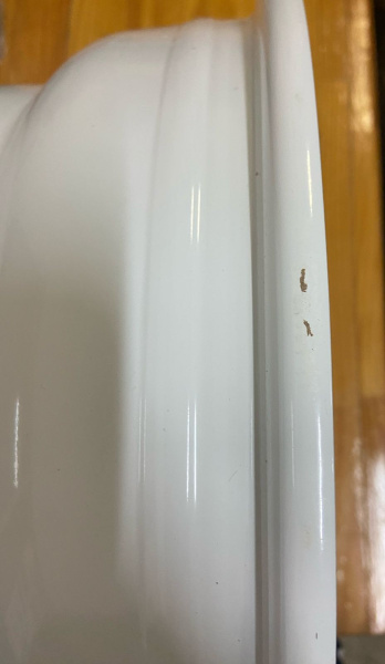 Диск усиленный УАЗ стальной белый 5x139,7 8xR16 d110 ET-19 (треуг. мелкий) (уценка)