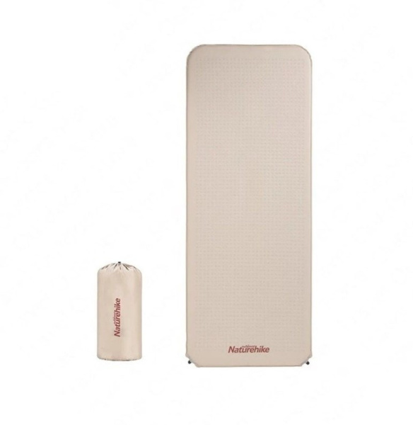 Коврик самонадувающийся Naturehike, 200х75х3 см, песочный