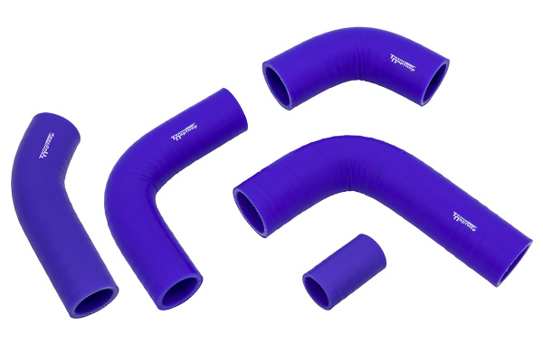 Патрубки радиатора УАЗ Хантер, дв.УМЗ-4213,4216 (4 шт) силикон армированный