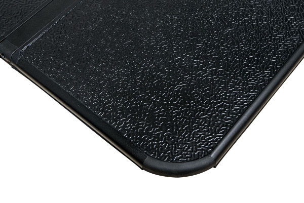 Крышка кузова Mitsubishi L200 2013-2015, трёхсекционная, алюминиевая, черная