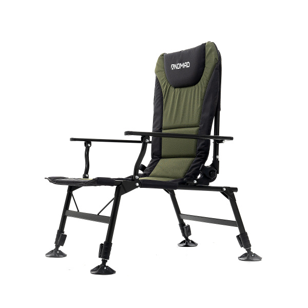 Кресло карповое NOMAD с подлокотниками, регулируемое, до 130 кг