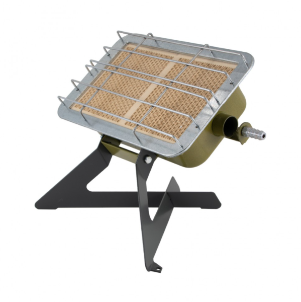 Обогреватель (горелка) инфракрасный газовый СЛЕДОПЫТ "Торос" с ножками, 2,9 кВт