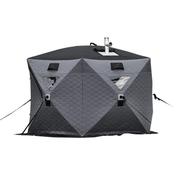 2 Палатка зимняя Wild Land Ice hub 500 с полом и накидкой