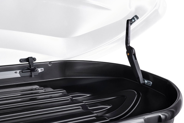 Бокс автомобильный на крышу Pentair RESORT 450L белый глянец, двусторонний