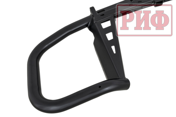 Бампер РИФ силовой задний Mitsubishi Pajero IV c квадратом под фаркоп