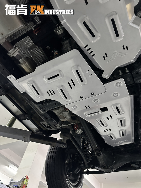 Защита Falcon картера, РК, КПП для BAW 212, бензин 2 л., 2024+, алюминий. 8 мм