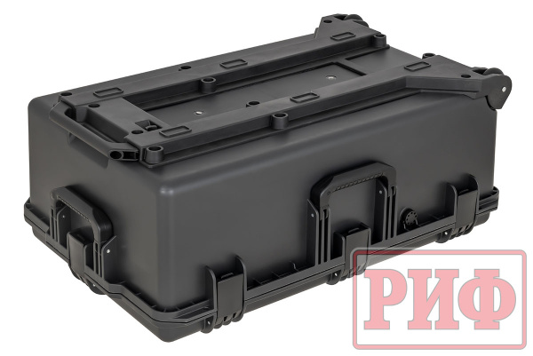 Кейс защитный ударопрочный РИФ 795x518x310 мм на колесах с телескопической ручкой Кейс защитный ударопрочный РИФ 795x518x310 мм на колесах с телескопической ручкой