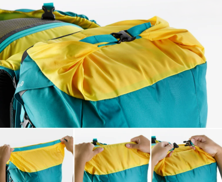 Рюкзак туристический Naturehike 45 л, голубой