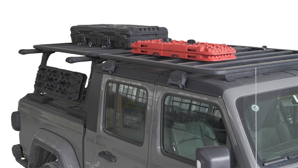 Силовой каркас-кунг Baja Racing (тип Т) с 2-мя большими раздвижными боковыми панелями Ford F-150, Toyota Tundra