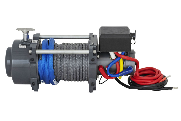 Лебёдка электрическая (индустр.) 24V Runva EWN15000USR24V 6800 кг синтетический трос