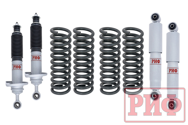 Лифт-комплект РИФ газовый Nissan Pathfinder R51 лифт 20 мм мягкий