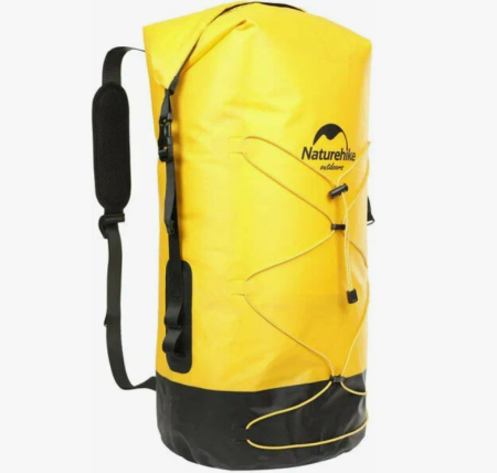 1 Рюкзак туристический Naturehike 30 л, ПВХ, желтый