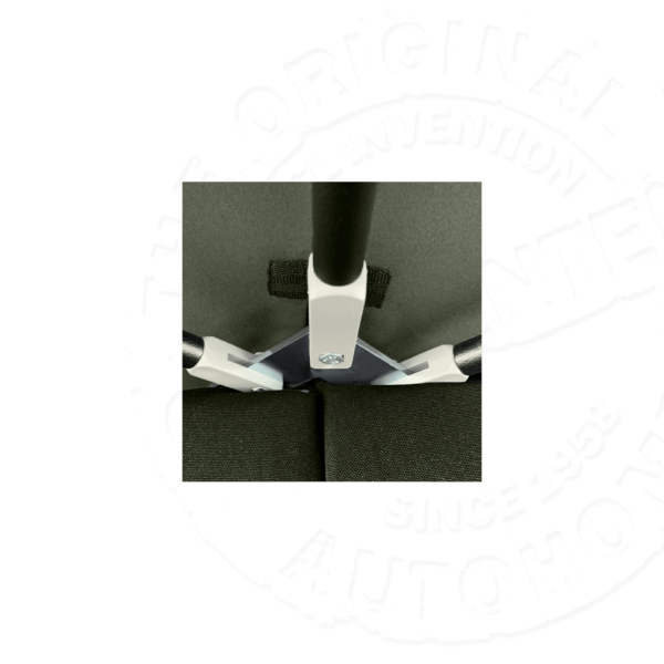 Палатка на крышу автомобиля AUTOHOME OVERZONE SMALL STANDARD, тент песочный, лестница 220 мм