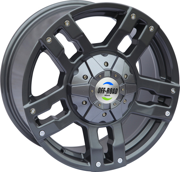 Диск Тойота Ниссан литой серый 6x139,7 8xR17 d110 ET+10