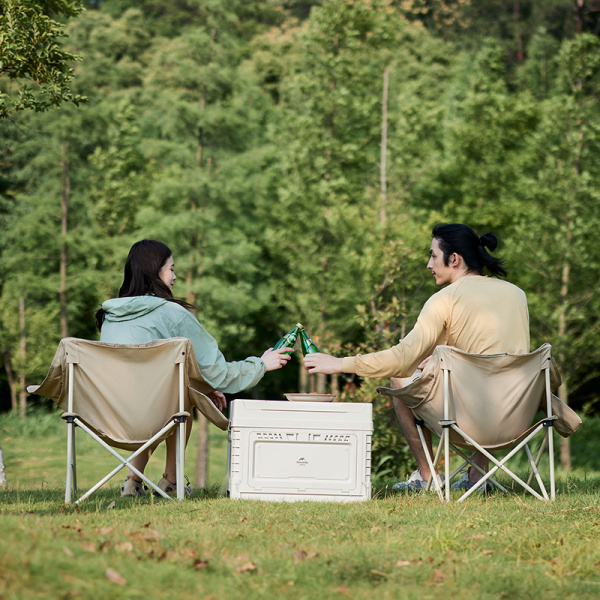 Кресло туристическое Naturehike Stellaluna T01 складное, 80х53х66 см, до 110 кг, бежевое