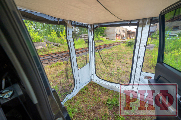 Стенки к автомобильной маркизе (тамбур) РИФ 2,5х2 м