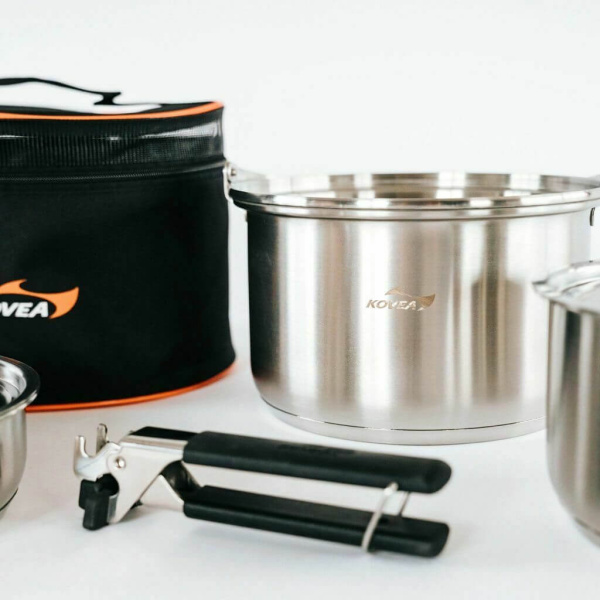 Набор посуды Kovea KOVEA TRIPLE STAINLESS COOKWARE-L