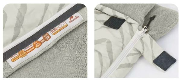 Мешок спальный Naturehike Shanmi, 210х80см, (ТК: +10C), светло-зеленый