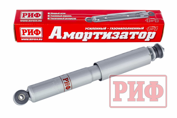 Амортизатор усиленный РИФ передний газовый Chevrolet Niva усиленный штатный и лифт 50 мм