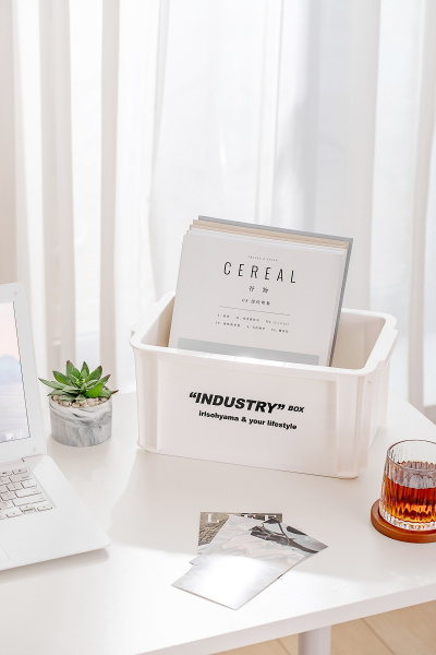 Контейнер IRIS для хранения, без крышки, белый