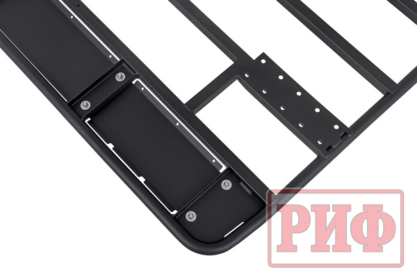 Багажник экспедиционный (платформа) РИФ 1200x1400 мм для Mitsubishi L200 2005-2015