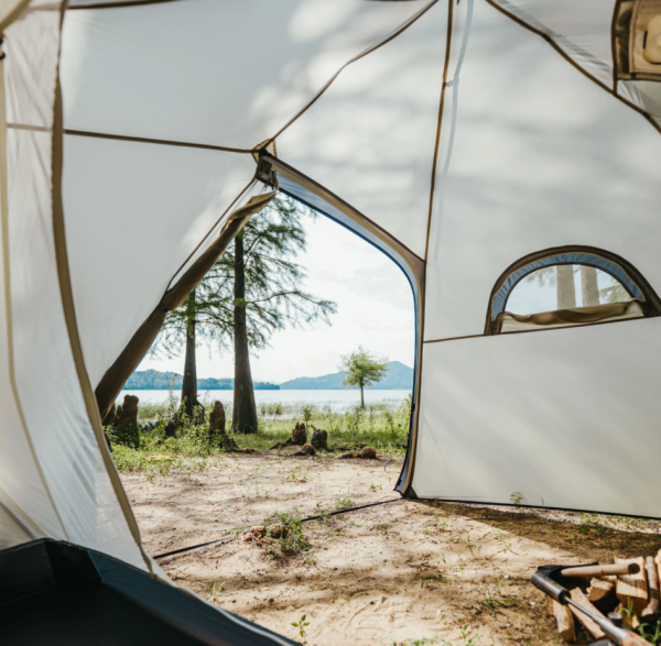 Палатка Naturehike Massif Solo 1-местная, алюминиевый каркас, песочная