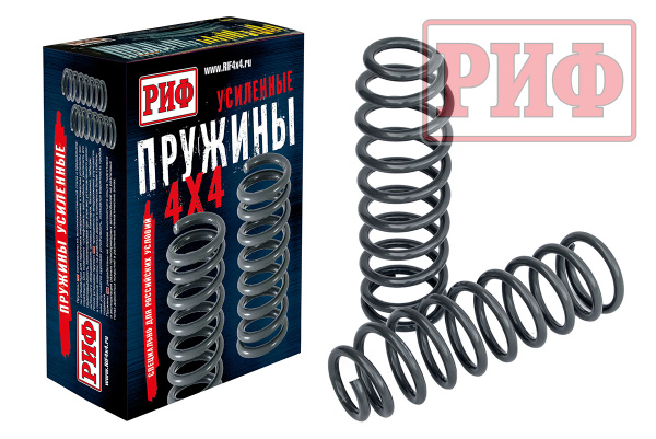 Пружины РИФ передние Toyota LC 80/105 +100 кг лифт 2