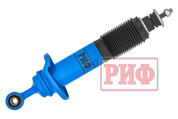 Амортизатор усиленный РИФ "Арктика" передний Nissan Navara D40/Pathfinder R51 штатный и лифт 0-50 мм