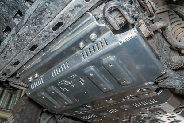 Защита Falcon радиатора, картера, РК, КПП для TANK 300 Off-road version, базовая, алюминиевая, 8 мм
