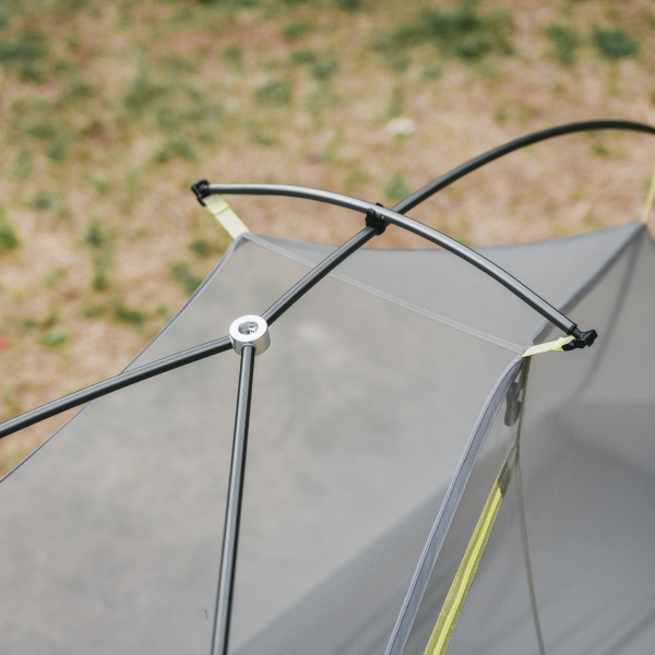 Палатка Naturehike Star Trails EXT Si 1-местная, алюминиевый каркас, сверхлегкая, желтая
