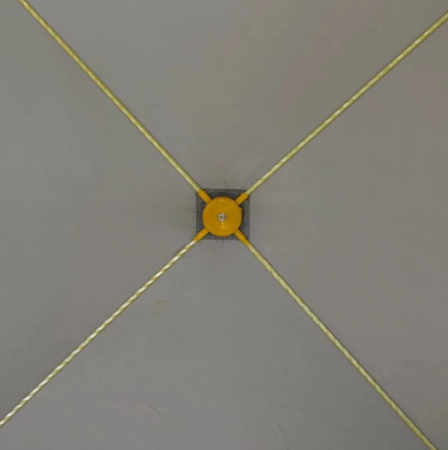 991 Палатка зимняя PREMIER Куб-2, желтый/серый