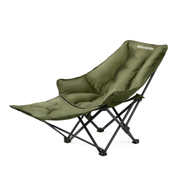 Кресло туристическое Naturehike Sea star 001, 51х62,5х90 см, складное,до 120 кг. удлиненное, зеленое